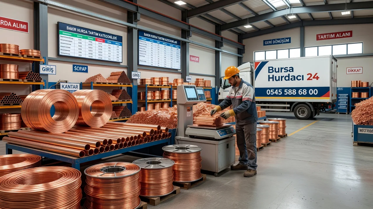 Bursa'da Bakır Hurda Tartımında Fire Oranı Nedir?