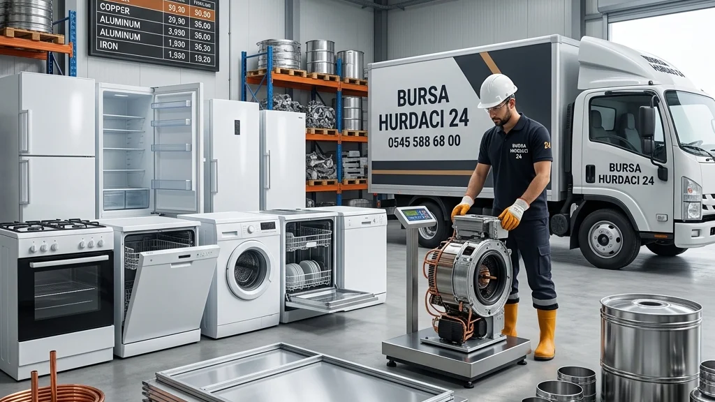 Bursa'da Beyaz Eşya Hurdası 2026: 6 Adımda Yerinden Alım