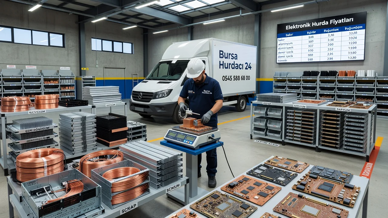 Bursa'da Elektronik Hurda Fiyatı Ağırlığa mı İçeriğe mi Bağlı?