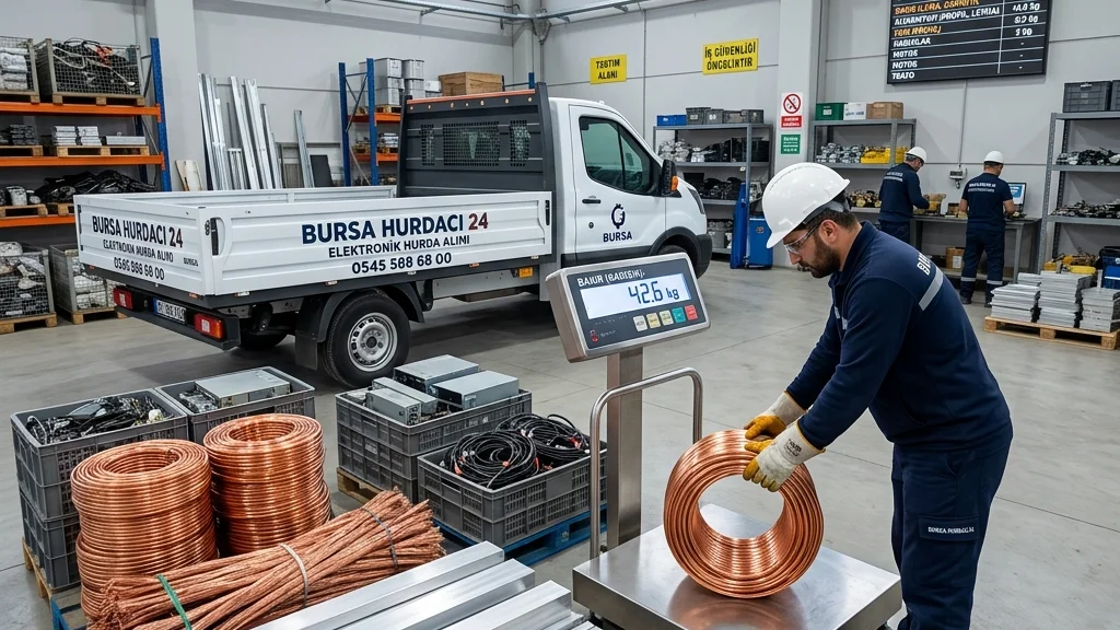 Bursa'da Elektronik Hurda İçinde Hangi Metaller Değerli?