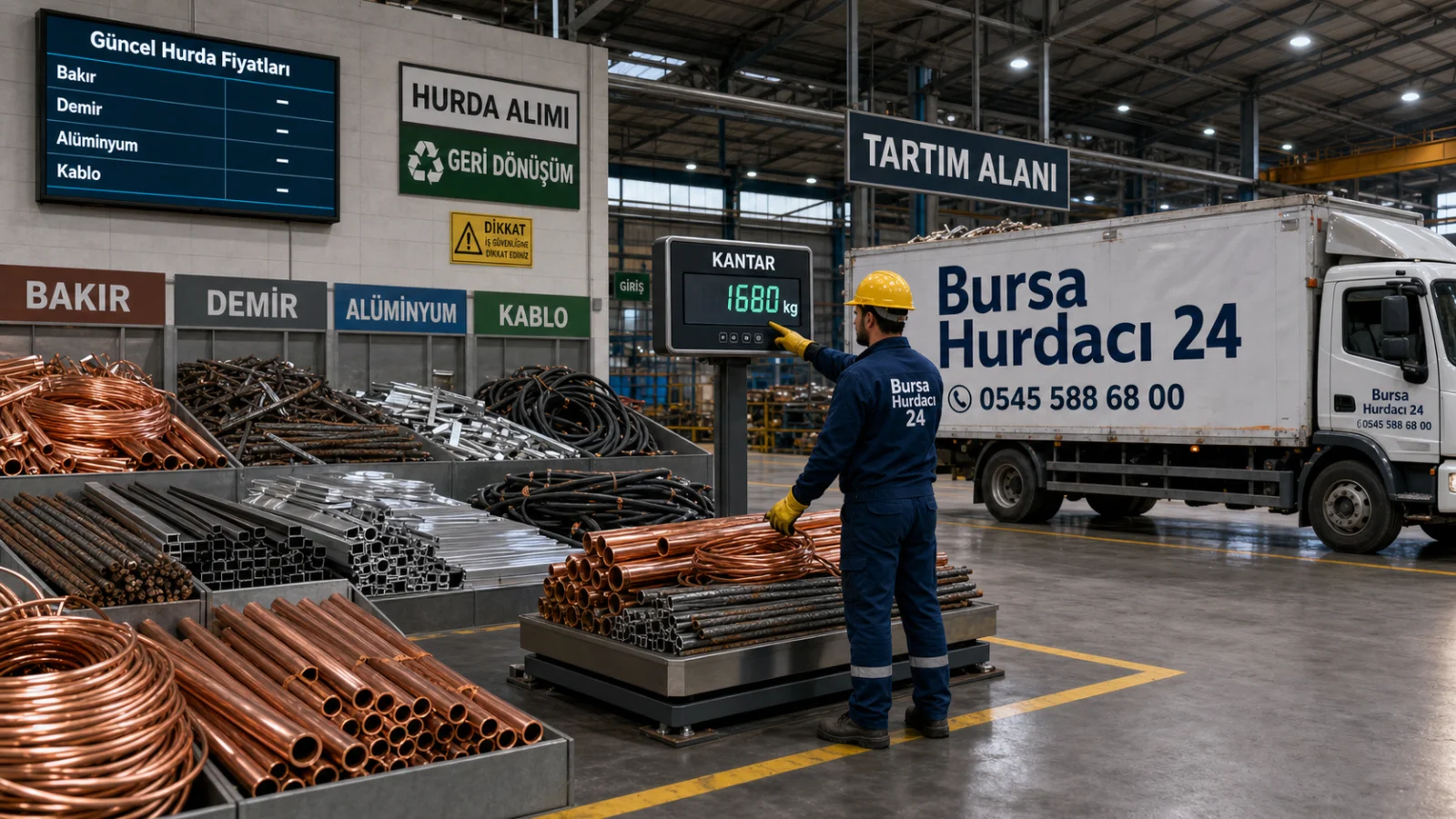 Bursa'da Hurda Satarken Tartıda Nelere Dikkat Edersiniz?