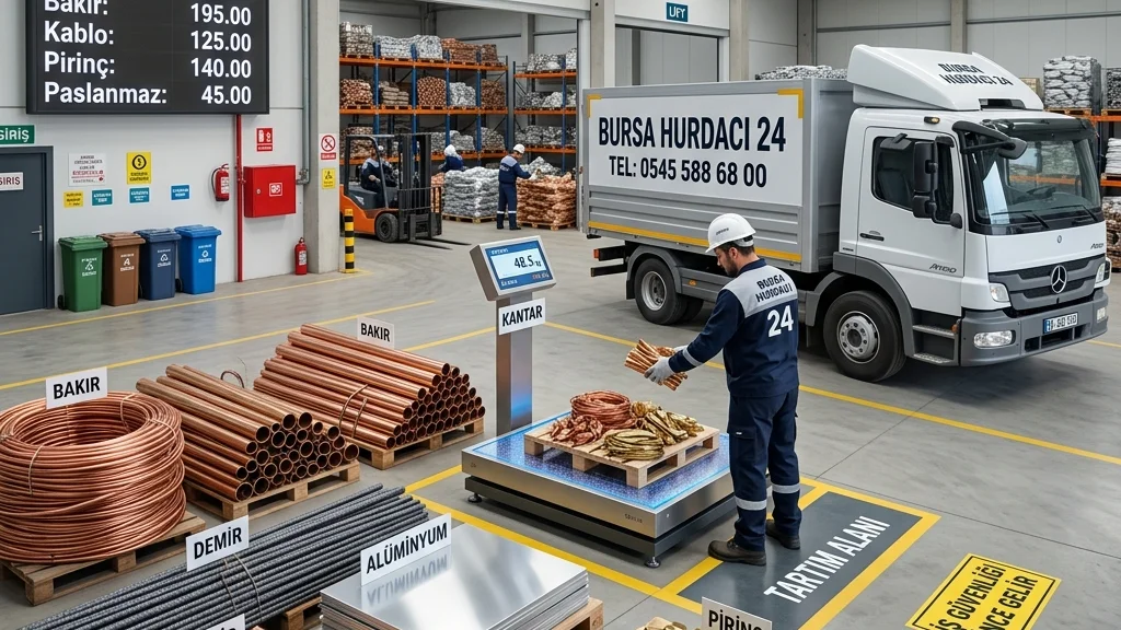 Bursa'da Karışık Metal Hurda Fiyatı Nasıl Hesaplanır?
