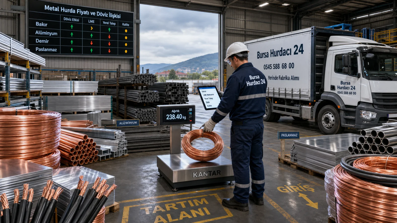 Bursa'da Metal Hurda Fiyatı Dövizle Birlikte mi Hareket Eder?