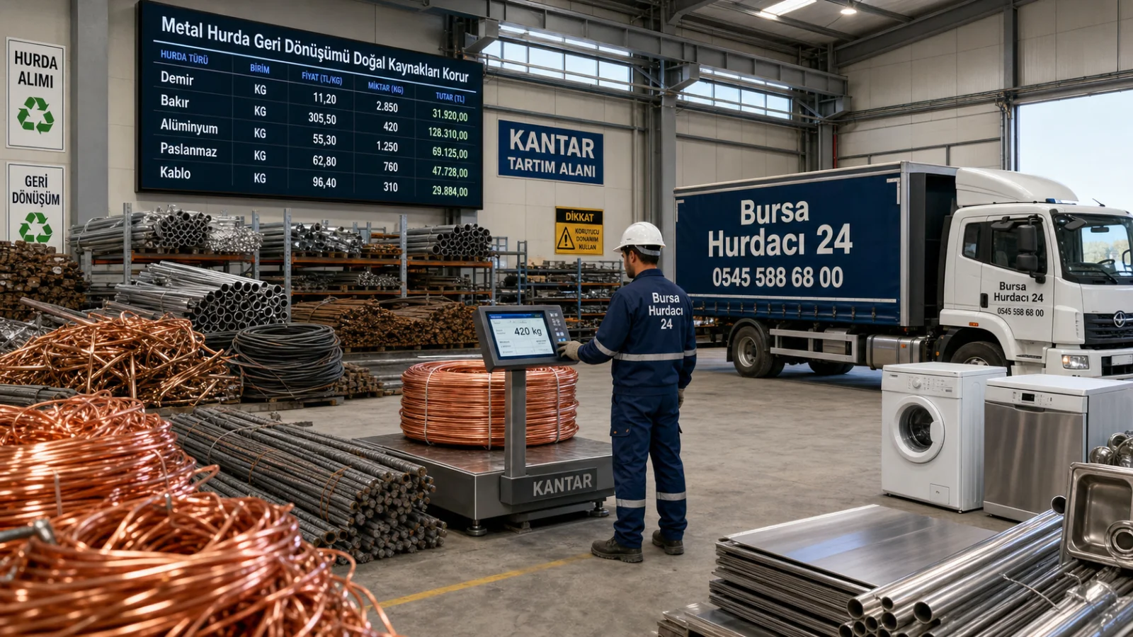 Bursa'da Metal Hurda Geri Dönüşümü Hangi Doğal Kaynakları Korur?