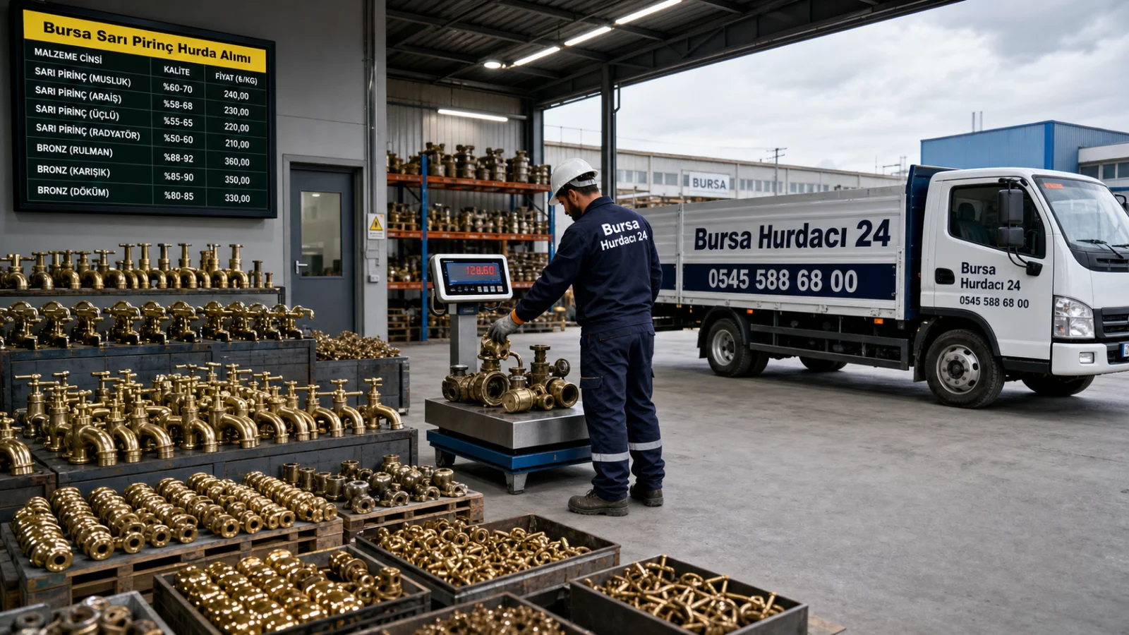 Bursa Sarı (Pirinç) Hurda Alımı